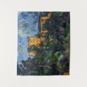 Paul Cezanne - Chateau Noir Wandkleed (Voorkant)