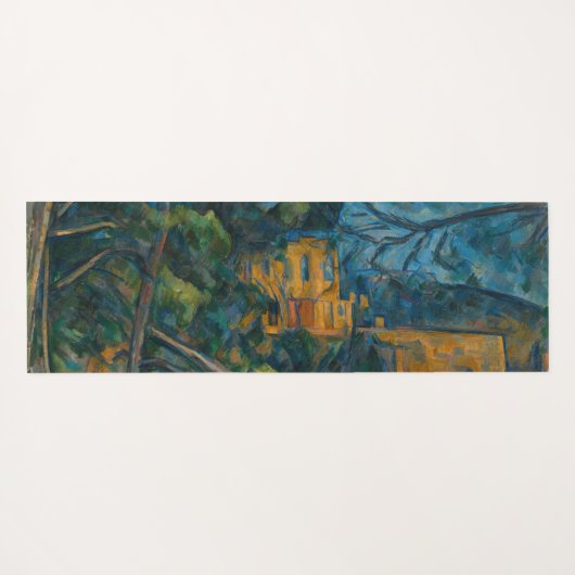 Paul Cezanne - Chateau Noir Yogamat (Achterkant (horizontaal))