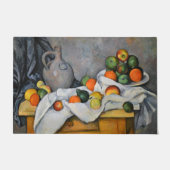 Paul Cezanne - Curtain, Jug en Fruit Bowl Deurmat (Voorkant)