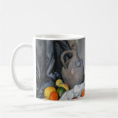 Paul Cezanne - Curtain, Jug en Fruit Bowl Koffiemok (Links)