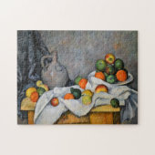 Paul Cezanne - Curtain, Jug en Fruit Bowl Legpuzzel (Horizontaal)