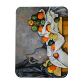 Paul Cezanne - Curtain, Jug en Fruit Bowl Magneet (Verticaal)