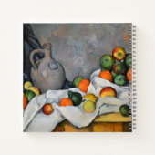 Paul Cezanne - Curtain, Jug en Fruit Bowl Notitieboek (Achterkant)