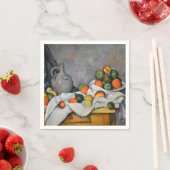 Paul Cezanne - Curtain, Jug en Fruit Bowl Servet (Insitu)