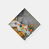 Paul Cezanne - Curtain, Jug en Fruit Bowl Servet (Hoek)