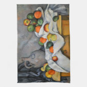 Paul Cezanne - Curtain, Jug en Fruit Bowl Theedoek (Verticaal)