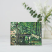 Paul Cezanne | De brug in Maincy of de brug Briefkaart (Staand voorkant)