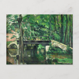 Paul Cezanne   De brug in Maincy of de brug Briefkaart
