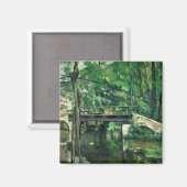 Paul Cezanne | De brug in Maincy of de brug Magneet (Voorkant / Achterkant)