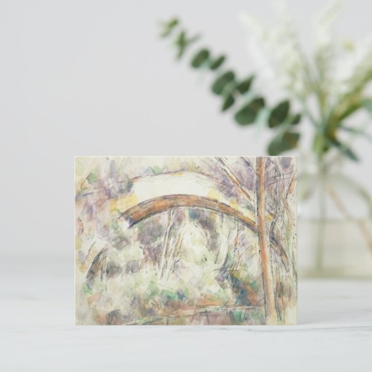 Paul Cezanne - De brug van Trois-Sautets Briefkaart (Staand voorkant)