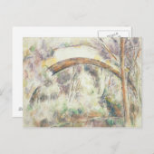 Paul Cezanne - De brug van Trois-Sautets Briefkaart (Voorkant / Achterkant)