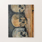 Paul Cezanne - De drie schedel Legpuzzel (Verticaal)