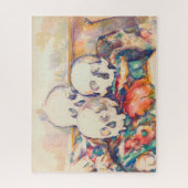 Paul Cezanne - De Drie Schedels Aquarel Legpuzzel (Verticaal)