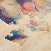 Paul Cezanne - De Drie Schedels Aquarel Legpuzzel (Zijkant)