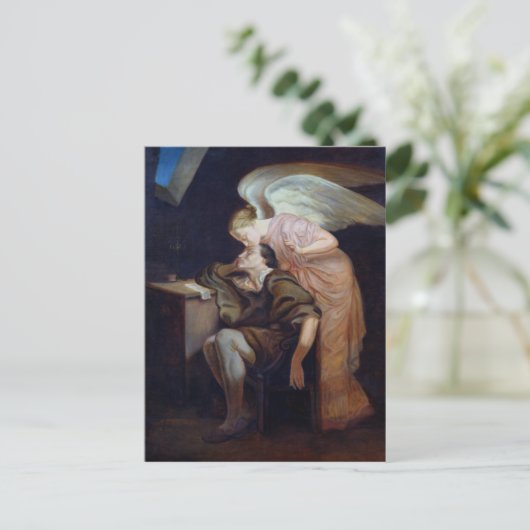 Paul Cezanne | De droom van de dichter Briefkaart (Staand voorkant)