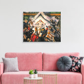 Paul Cezanne - De eeuwige Feminine Canvas Afdruk (Insitu (Woonkamer))