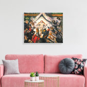 Paul Cezanne - De eeuwige Feminine Canvas Afdruk (Insitu (Woonkamer))