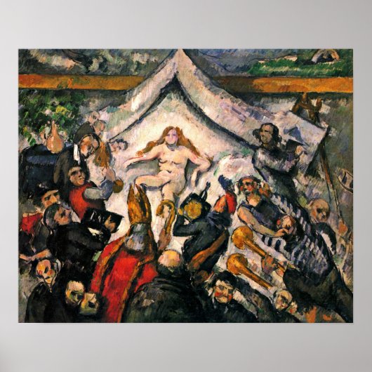Paul Cezanne - De eeuwige Feminine Poster (Voorkant)
