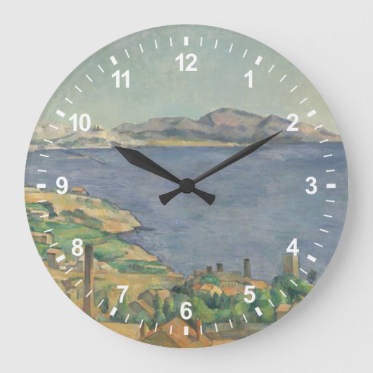 Paul Cezanne | De Golf van Marseille uit L' Grote Klok (Voorkant)