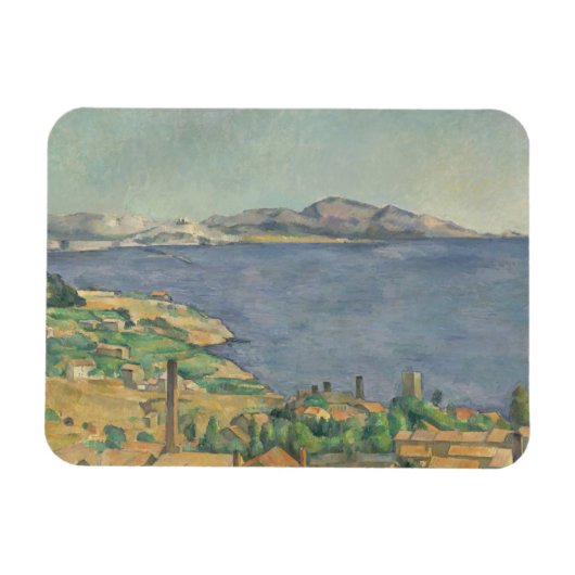 Paul Cezanne | De Golf van Marseille uit L' Magneet (Horizontaal)