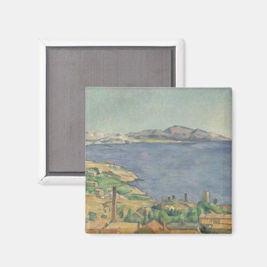 Paul Cezanne | De Golf van Marseille uit L' Magneet (Voorkant / Achterkant)