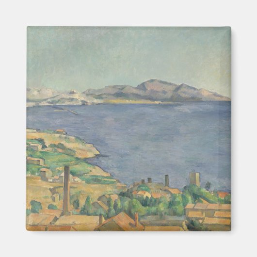 Paul Cezanne | De Golf van Marseille uit L' Magneet (Voorkant)