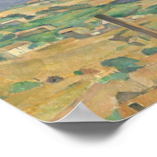 Paul Cezanne | De Golf van Marseille uit L' Poster (Hoek)