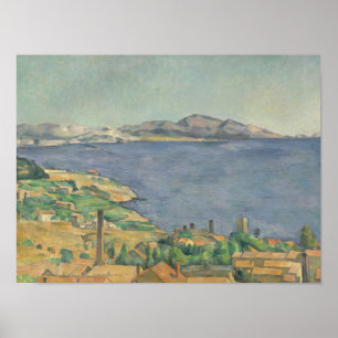 Paul Cezanne   De Golf van Marseille uit L' Poster