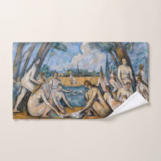 Paul Cezanne - De Grote Baders Bad Handdoek (Handdoek)