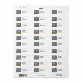 Paul Cezanne - De Grote Baders Etiket (Full Sheet)
