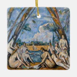 Paul Cezanne - De Grote Baders Keramisch Ornament