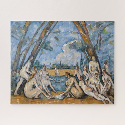 Paul Cezanne - De Grote Baders Legpuzzel (Horizontaal)