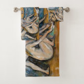 Paul Cezanne - De Grote Bathers Bad Handdoek (Insitu)