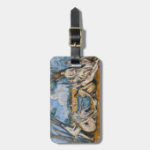 Paul Cezanne - De Grote Bathers Bagagelabel (Voorkant verticaal)