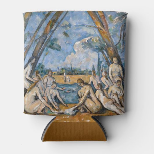 Paul Cezanne - De Grote Bathers Blikjeskoeler (Voorkant)