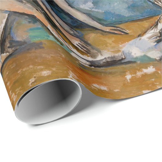 Paul Cezanne - De Grote Bathers Cadeaupapier (Rol Hoek)