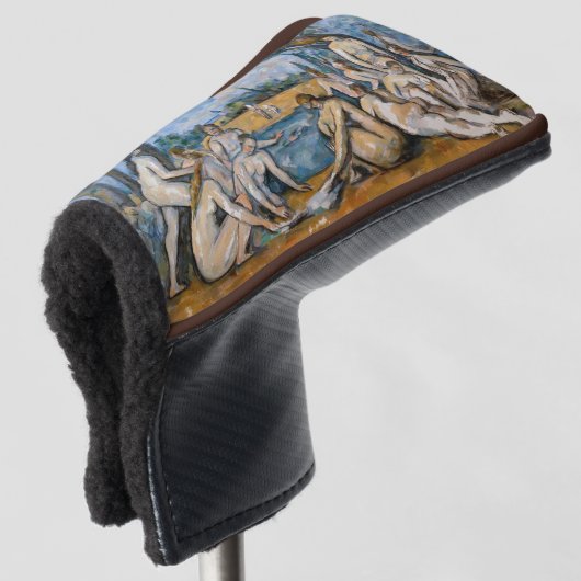 Paul Cezanne - De Grote Bathers Golfheadcover (3/4 voorkant)