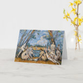 Paul Cezanne - De Grote Bathers Kaart (Gele Bloem)