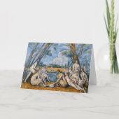 Paul Cezanne - De Grote Bathers Kaart (Voorkant)