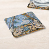 Paul Cezanne - De Grote Bathers Kartonnen Onderzetters (Schuin)