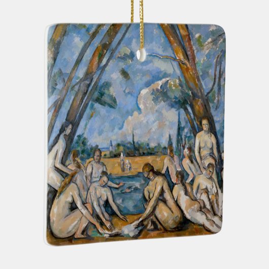 Paul Cezanne - De Grote Bathers Keramisch Ornament (Rechts)
