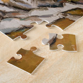 Paul Cezanne - De Grote Bathers Legpuzzel (Zijkant)