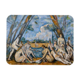 Paul Cezanne - De Grote Bathers Magneet