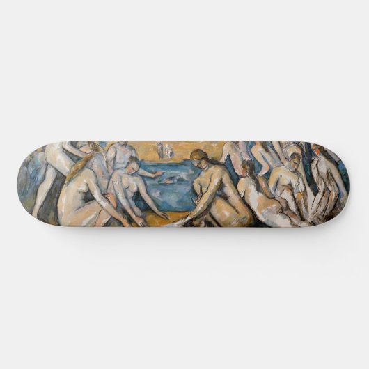 Paul Cezanne - De Grote Bathers Persoonlijk Skateboard (Horizontaal)