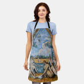 Paul Cezanne - De Grote Bathers Schort (Gedragen)