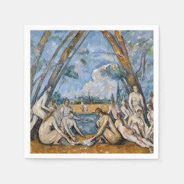 Paul Cezanne - De Grote Bathers Servet