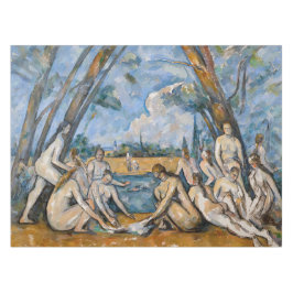 Paul Cezanne - De Grote Bathers Tafelkleed