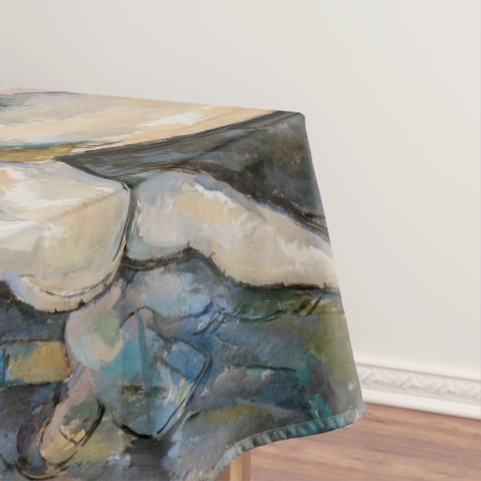 Paul Cezanne - De Grote Bathers Tafelkleed (Voorbeeld)