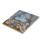 Paul Cezanne - De Grote Bathers Tegeltje (Zijkant)
