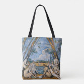 Paul Cezanne - De Grote Bathers Tote Bag (Achterkant)
